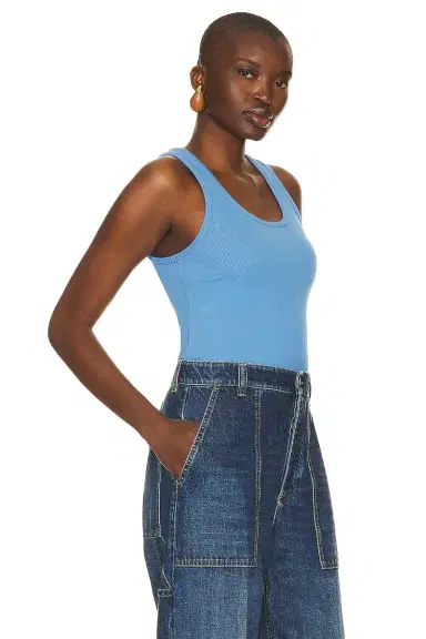 Bottega Veneta Stretch Cotton Rib Tank Top | Thumbnail 2