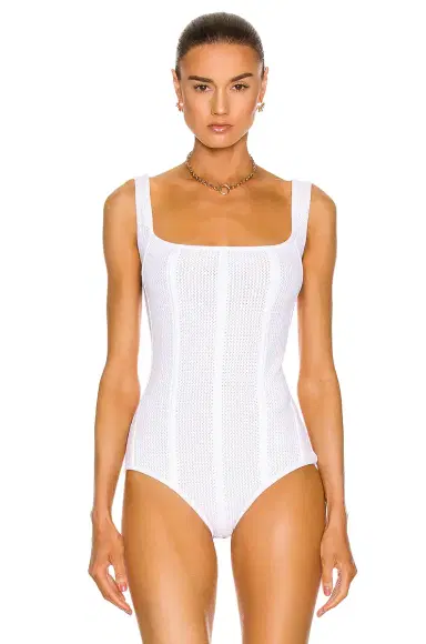 Bottega Veneta Lightweight Fluid Viscose Loops Bodysuit | Thumbnail 2 Bottega Veneta Lightweight Fluid Viscose Loops Bodysuit | Thumbnail 2