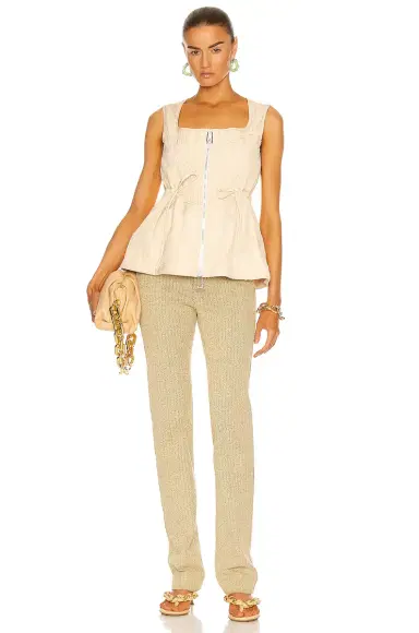 Bottega Veneta Washed Fluid Parachute Top | Thumbnail 4 Bottega Veneta Washed Fluid Parachute Top | Thumbnail 4