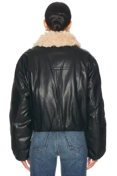 Stand Studio Fran Faux Leather Jacket | Thumbnail 4 Stand Studio Fran Faux Leather Jacket | Thumbnail 4