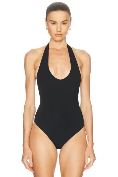 SANS FAFF Bamboo Halter Bodysuit | Thumbnail 2