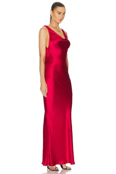 Mirror Palais Plunging Back Cowl Dress | Thumbnail 3