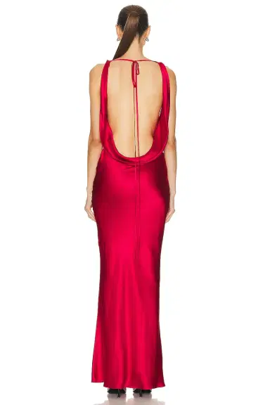 Mirror Palais Plunging Back Cowl Dress | Thumbnail 4