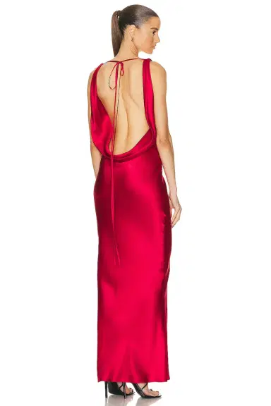 Mirror Palais Plunging Back Cowl Dress | Thumbnail 1