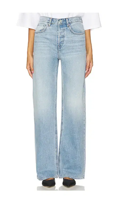 GRLFRND Brooklyn High Rise Straight Jeans