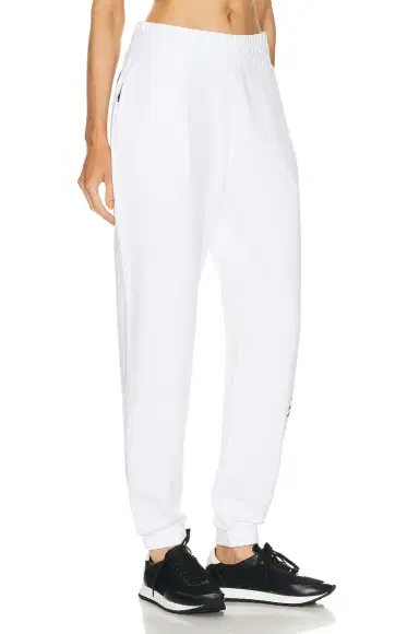 Moncler Logo Degrade Jogger In White | Thumbnail 2