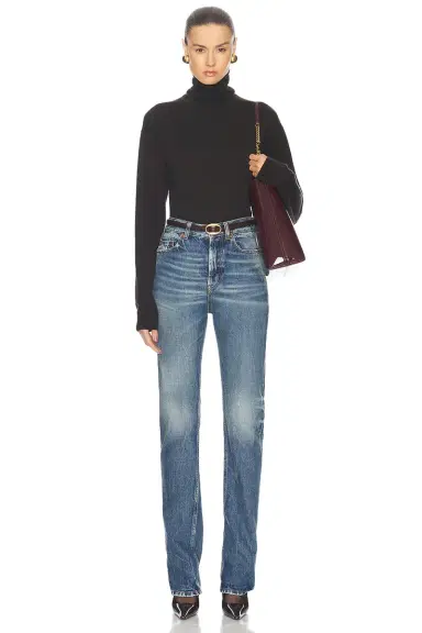 Saint Laurent Turtleneck Sweater | Thumbnail 4 Saint Laurent Turtleneck Sweater | Thumbnail 4