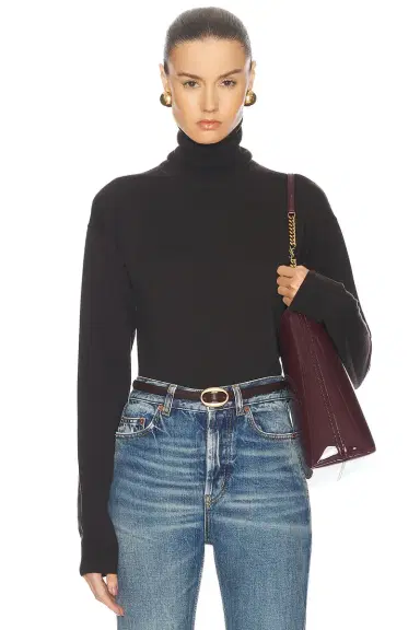 Saint Laurent Turtleneck Sweater | Thumbnail 1 Saint Laurent Turtleneck Sweater | Thumbnail 1