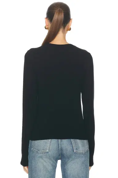 Saint Laurent Scoop Neck Sweater | Thumbnail 3 Saint Laurent Scoop Neck Sweater | Thumbnail 3