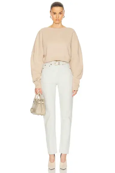 Saint Laurent Cropped Sweatshirt | Thumbnail 4 Saint Laurent Cropped Sweatshirt | Thumbnail 4