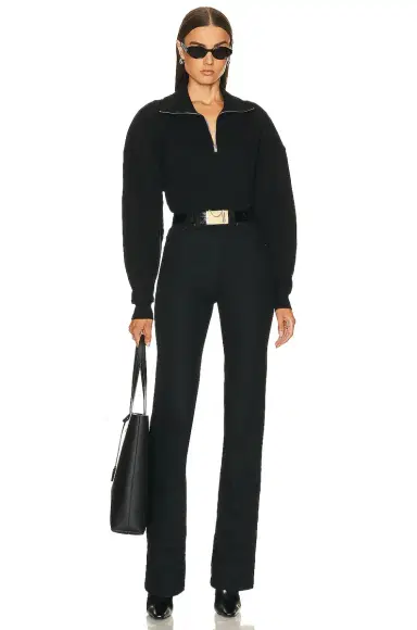 Saint Laurent Half Zip Sweater | Thumbnail 4 Saint Laurent Half Zip Sweater | Thumbnail 4