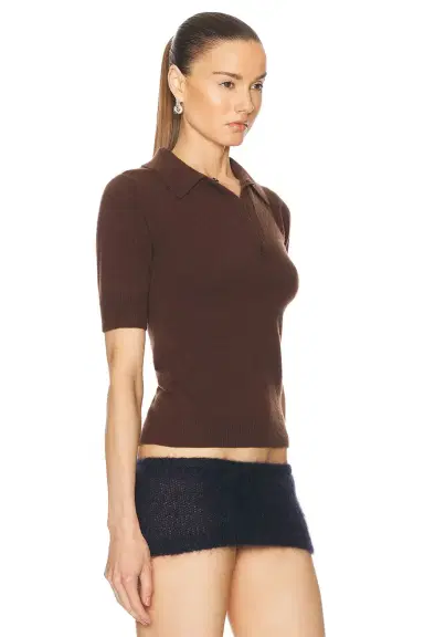 Marni Short Sleeve Polo Sweater | Thumbnail 2