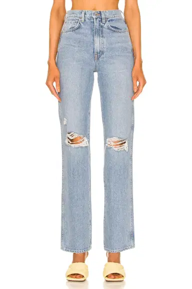GRLFRND Sara Super High Rise Slim Straight Jeans | Thumbnail 3 GRLFRND Sara Super High Rise Slim Straight Jeans | Thumbnail 3