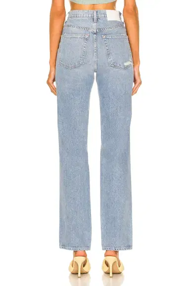 GRLFRND Sara Super High Rise Slim Straight Jeans | Thumbnail 5 GRLFRND Sara Super High Rise Slim Straight Jeans | Thumbnail 5