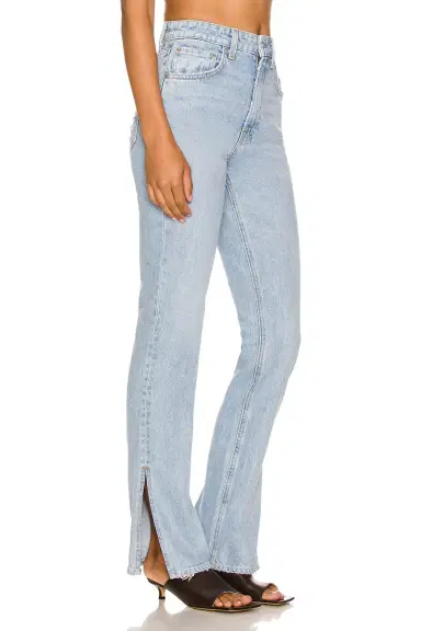GRLFRND Harlow High Rise Boot Slit Jeans | Thumbnail 4 GRLFRND Harlow High Rise Boot Slit Jeans | Thumbnail 4