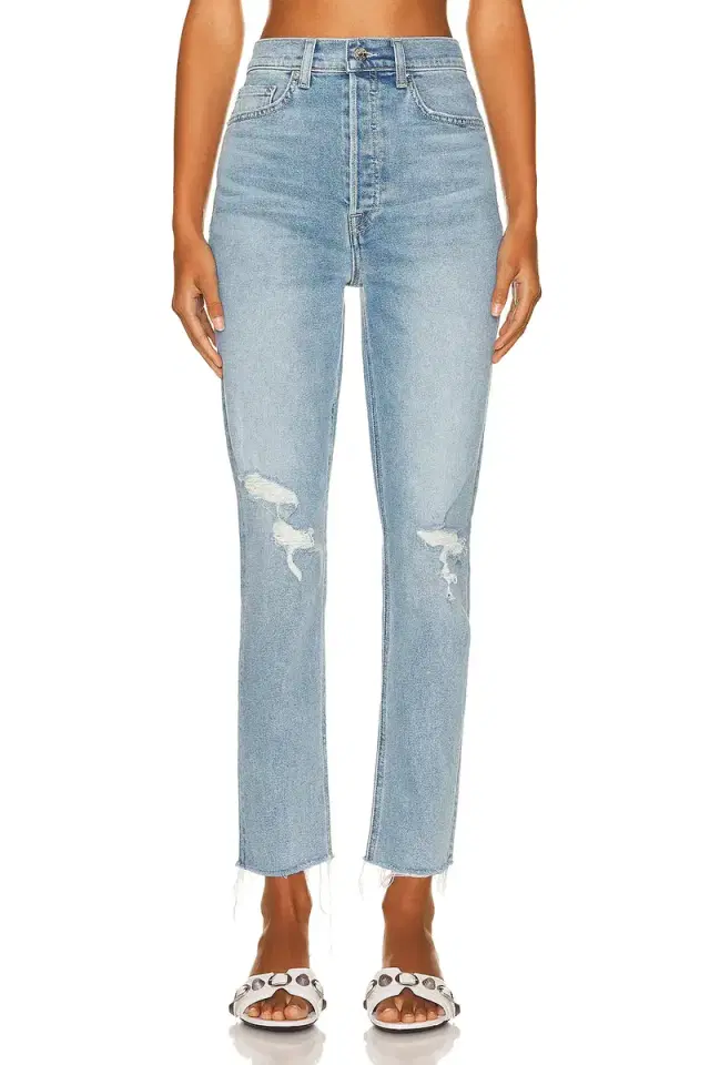 GRLFRND Piper Super High Rise Slim Jeans