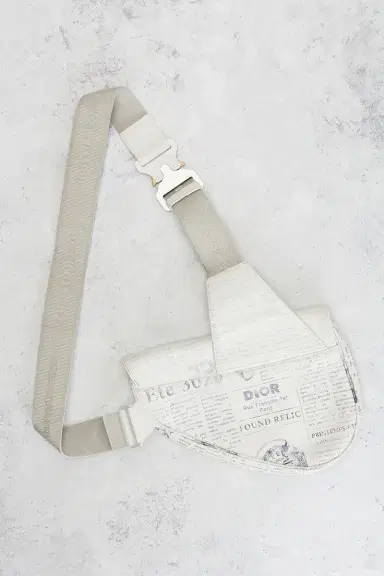 Dior Newspaper Saddle Bag | Thumbnail 5 Dior Newspaper Saddle Bag | Thumbnail 5