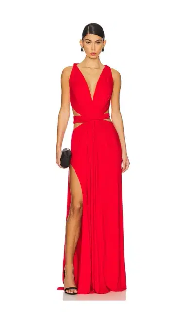 Sid Neigum 4 Way V Neck Knot Dress | Thumbnail 1