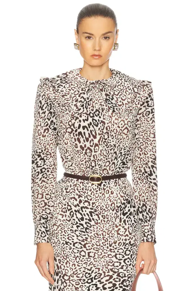 Alessandra Rich Long Sleeve Top