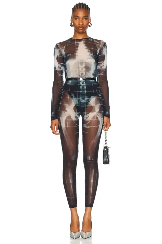 Jean Paul Gaultier Squeletor Catsuit