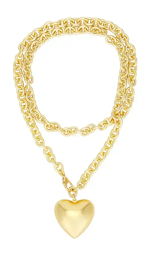 Roxanne Assoulin Heart And Soul Long Pendant Necklace