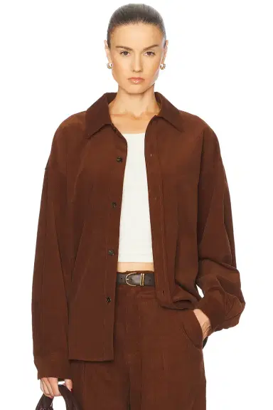 WAO Oversized Corduroy Shirt | Thumbnail 3