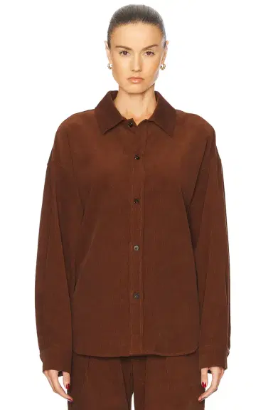 WAO Oversized Corduroy Shirt | Thumbnail 4