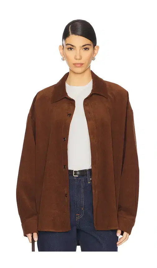 WAO Oversized Corduroy Shirt