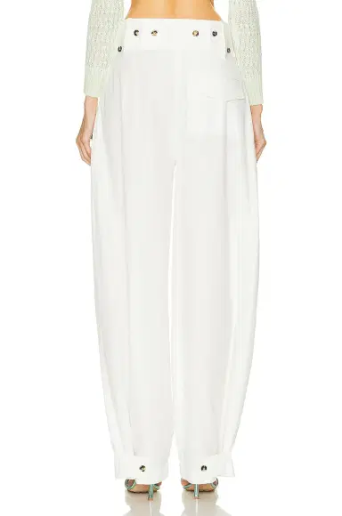 Bottega Veneta Pleated Wide Leg Trouser | Thumbnail 3 Bottega Veneta Pleated Wide Leg Trouser | Thumbnail 3
