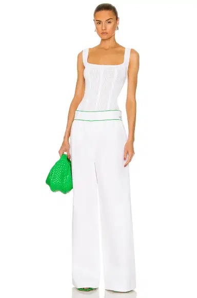 Bottega Veneta Elastic Cotton Twill Trouser | Thumbnail 5 Bottega Veneta Elastic Cotton Twill Trouser | Thumbnail 5