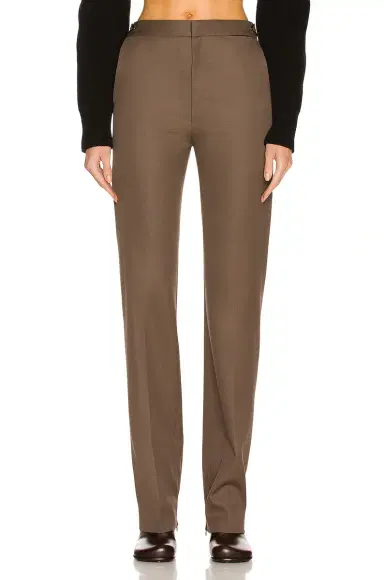 Bottega Veneta Grain De Poudre Stretch Trouser | Thumbnail 1 Bottega Veneta Grain De Poudre Stretch Trouser | Thumbnail 1