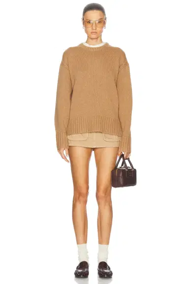 Guest In Residence Cozy Crew Sweater | Thumbnail 4 Guest In Residence Cozy Crew Sweater | Thumbnail 4