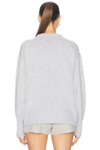 Guest In Residence Cozy Crew Cashmere Sweater | Thumbnail 3