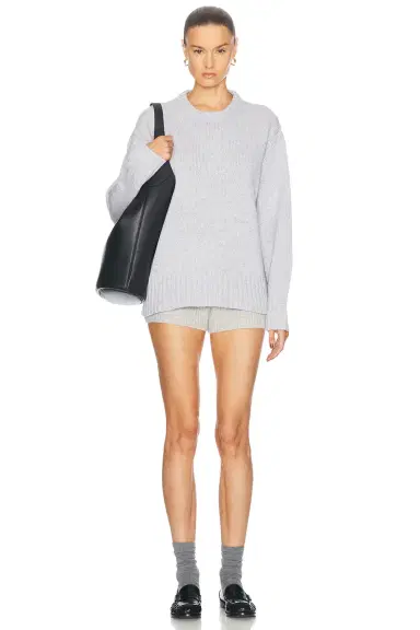 Guest In Residence Cozy Crew Cashmere Sweater | Thumbnail 4