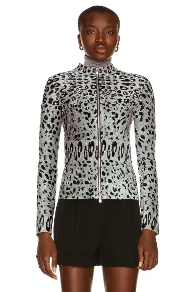 Alaïa Fitted Long Sleeve Jacket | Thumbnail 2