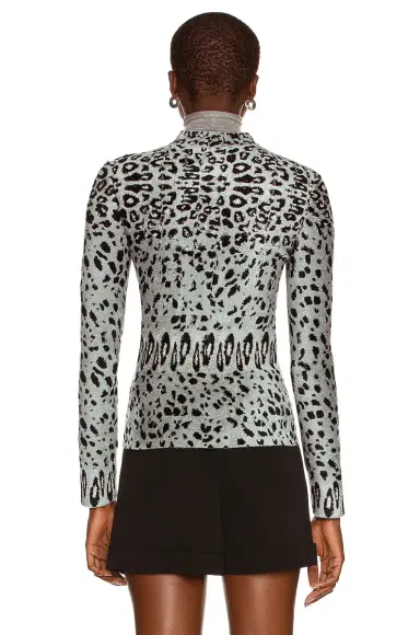 Alaïa Fitted Long Sleeve Jacket | Thumbnail 4