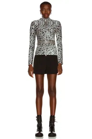 Alaïa Fitted Long Sleeve Jacket | Thumbnail 5