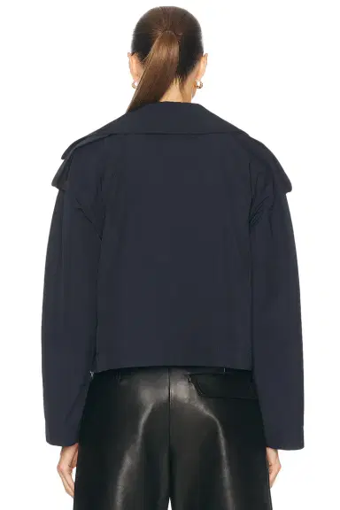 Bottega Veneta Cropped Trench Coat | Thumbnail 3