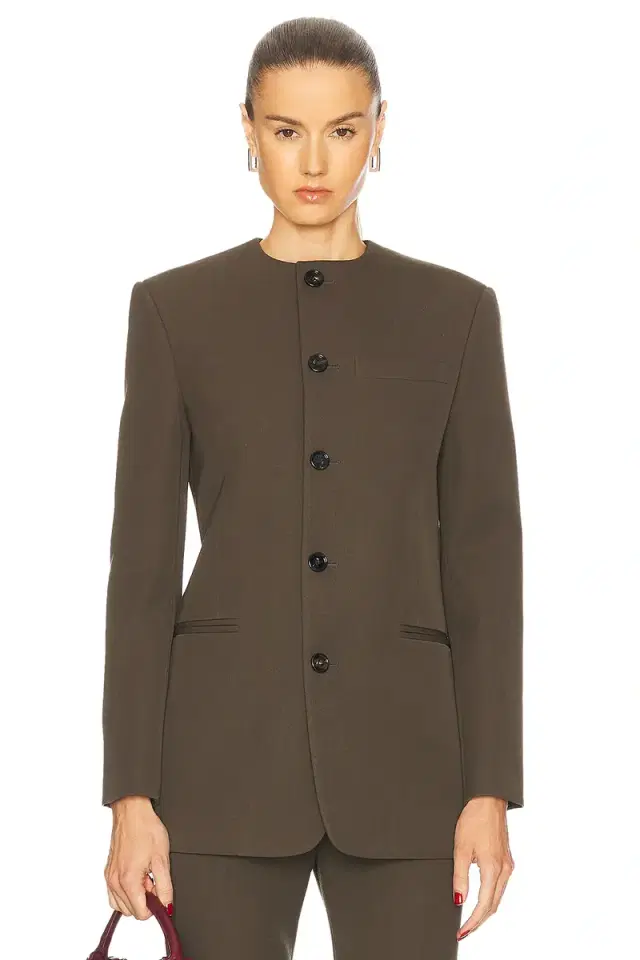 Bottega Veneta Collarless Blazer