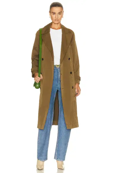 Bottega Veneta Tech Nylon Trench Coat | Thumbnail 2 Bottega Veneta Tech Nylon Trench Coat | Thumbnail 2