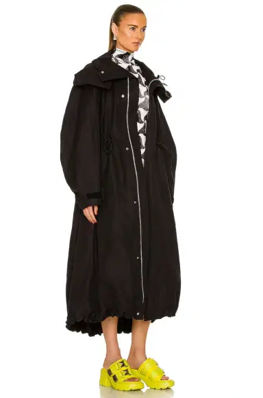 Bottega Veneta Cotton Metal Twill Parka | Thumbnail 3 Bottega Veneta Cotton Metal Twill Parka | Thumbnail 3