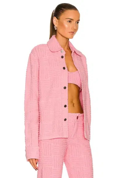 Bottega Veneta Jacquard Towelling Jacket | Thumbnail 3 Bottega Veneta Jacquard Towelling Jacket | Thumbnail 3
