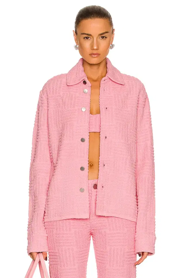 Jacquard Towelling Jacket