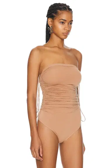 Wolford Fatal Draping String Bodysuit | Thumbnail 3