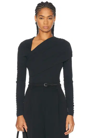 Carolina Herrera Draped Top | Thumbnail 1