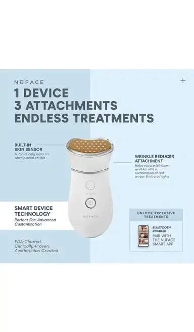 NUFACE Trinity+ LED Red Light Wrinkle Reducer Attachment | Thumbnail 2 NUFACE Trinity+ LED Red Light Wrinkle Reducer Attachment | Thumbnail 2