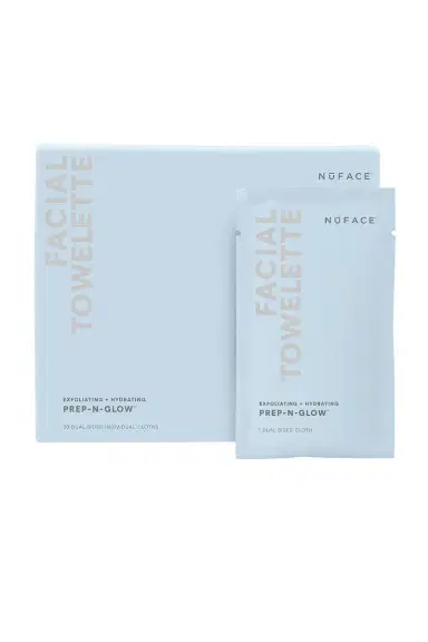NUFACE Prep & Glow Cleansing Cloth 20 Pack | Thumbnail 3 NUFACE Prep & Glow Cleansing Cloth 20 Pack | Thumbnail 3