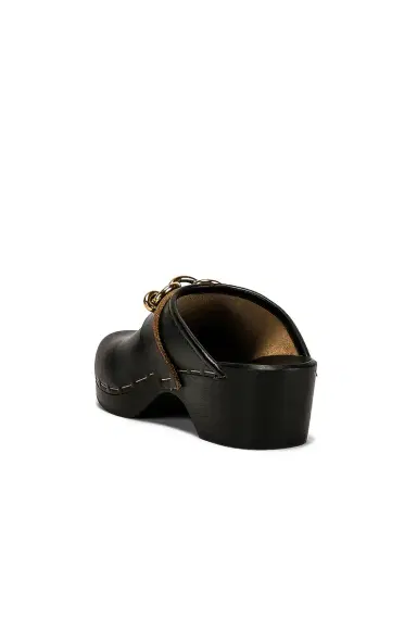 Saint Laurent Le Maillon Clogs | Thumbnail 3 Saint Laurent Le Maillon Clogs | Thumbnail 3