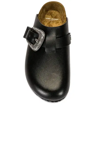 Saint Laurent Jimmy Clog Mules | Thumbnail 4 Saint Laurent Jimmy Clog Mules | Thumbnail 4