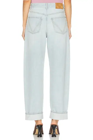 Bottega Veneta Cuffed Straight Leg Jeans | Thumbnail 4 Bottega Veneta Cuffed Straight Leg Jeans | Thumbnail 4